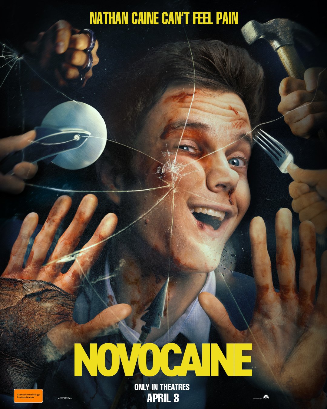 Novocaine poster